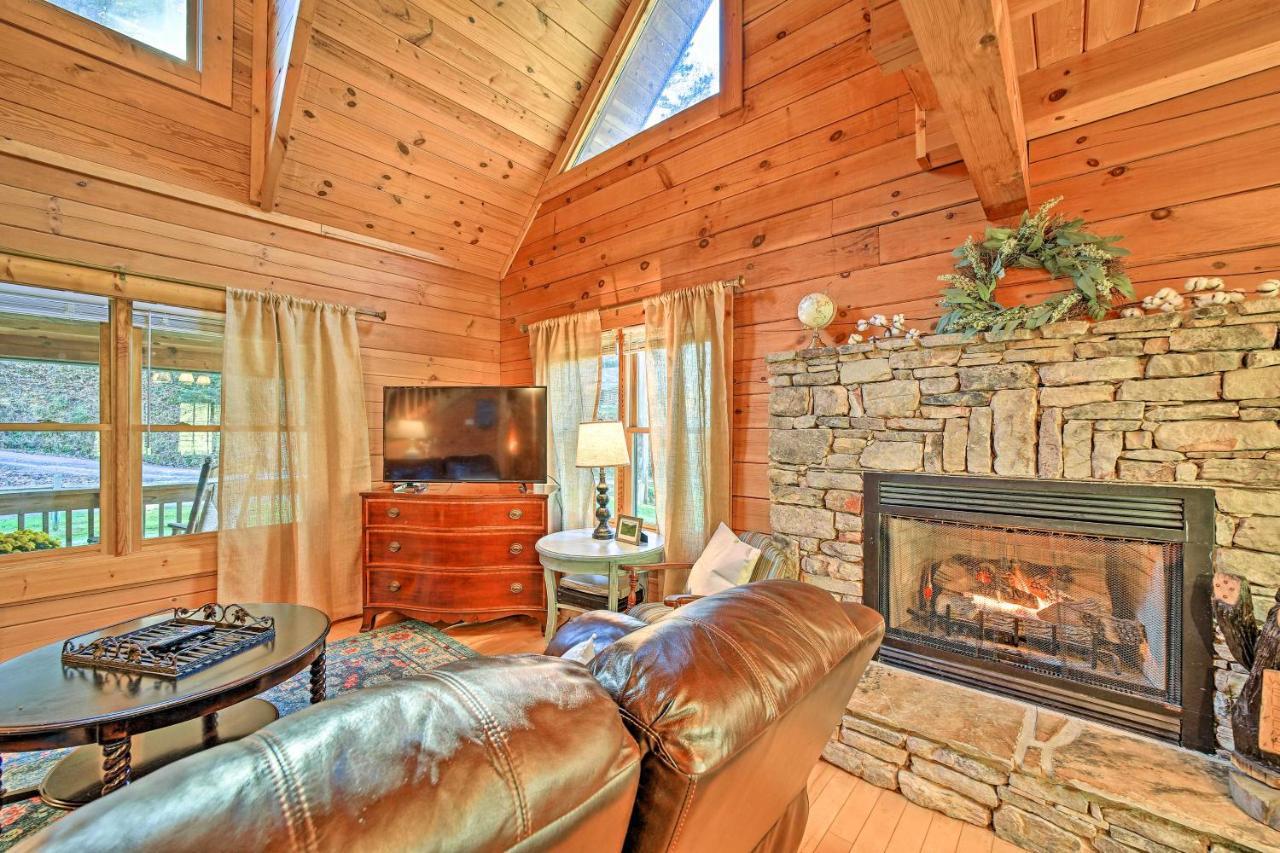 Creekside Bryson City Cabin With Private Hot Tub Buitenkant foto
