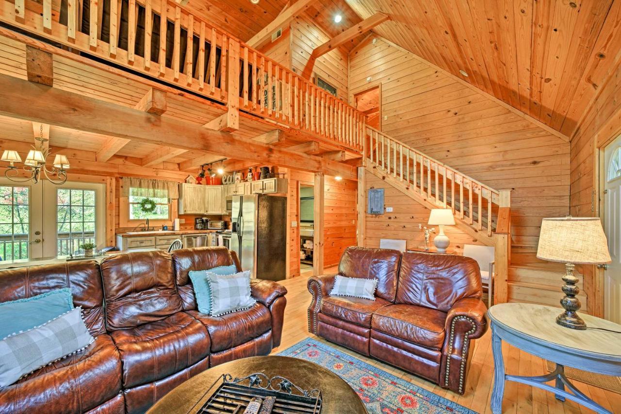 Creekside Bryson City Cabin With Private Hot Tub Buitenkant foto