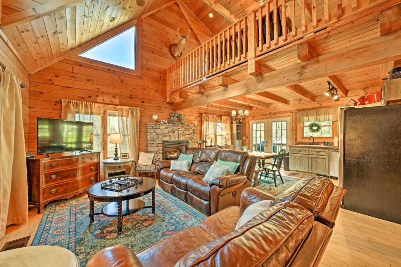 Creekside Bryson City Cabin With Private Hot Tub Buitenkant foto