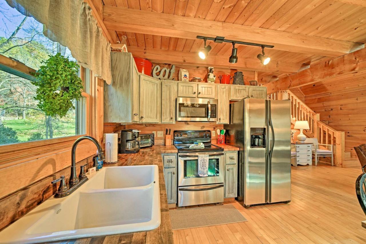 Creekside Bryson City Cabin With Private Hot Tub Buitenkant foto