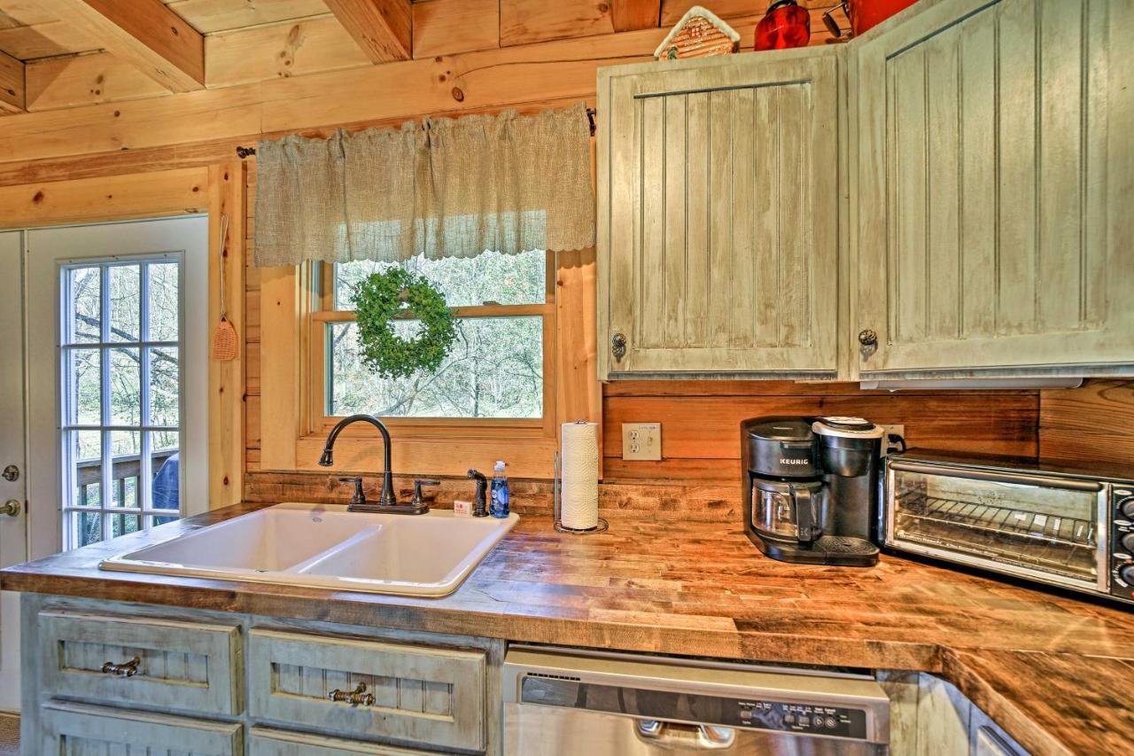 Creekside Bryson City Cabin With Private Hot Tub Buitenkant foto