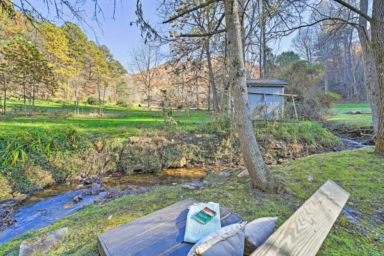 Creekside Bryson City Cabin With Private Hot Tub Buitenkant foto