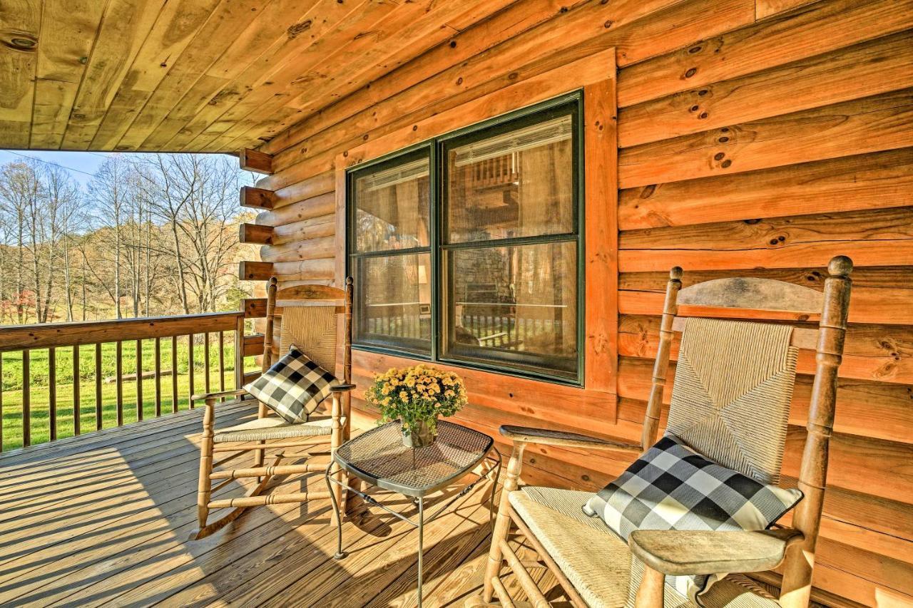 Creekside Bryson City Cabin With Private Hot Tub Buitenkant foto