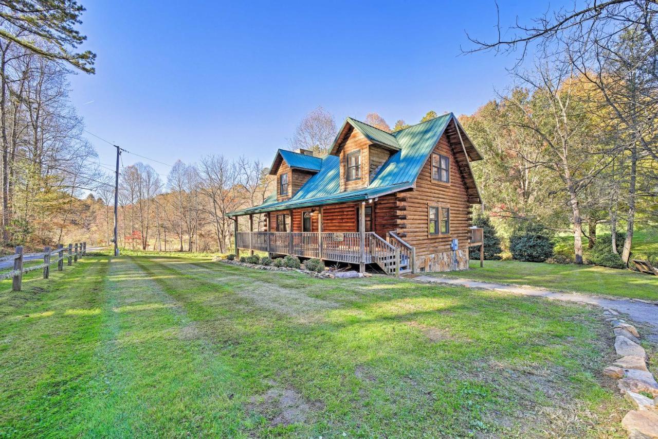 Creekside Bryson City Cabin With Private Hot Tub Buitenkant foto
