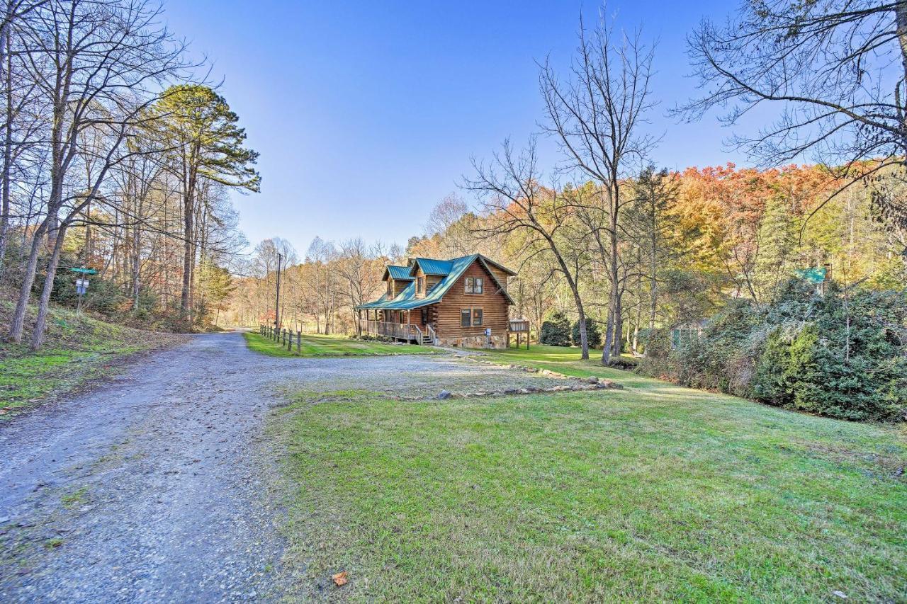 Creekside Bryson City Cabin With Private Hot Tub Buitenkant foto