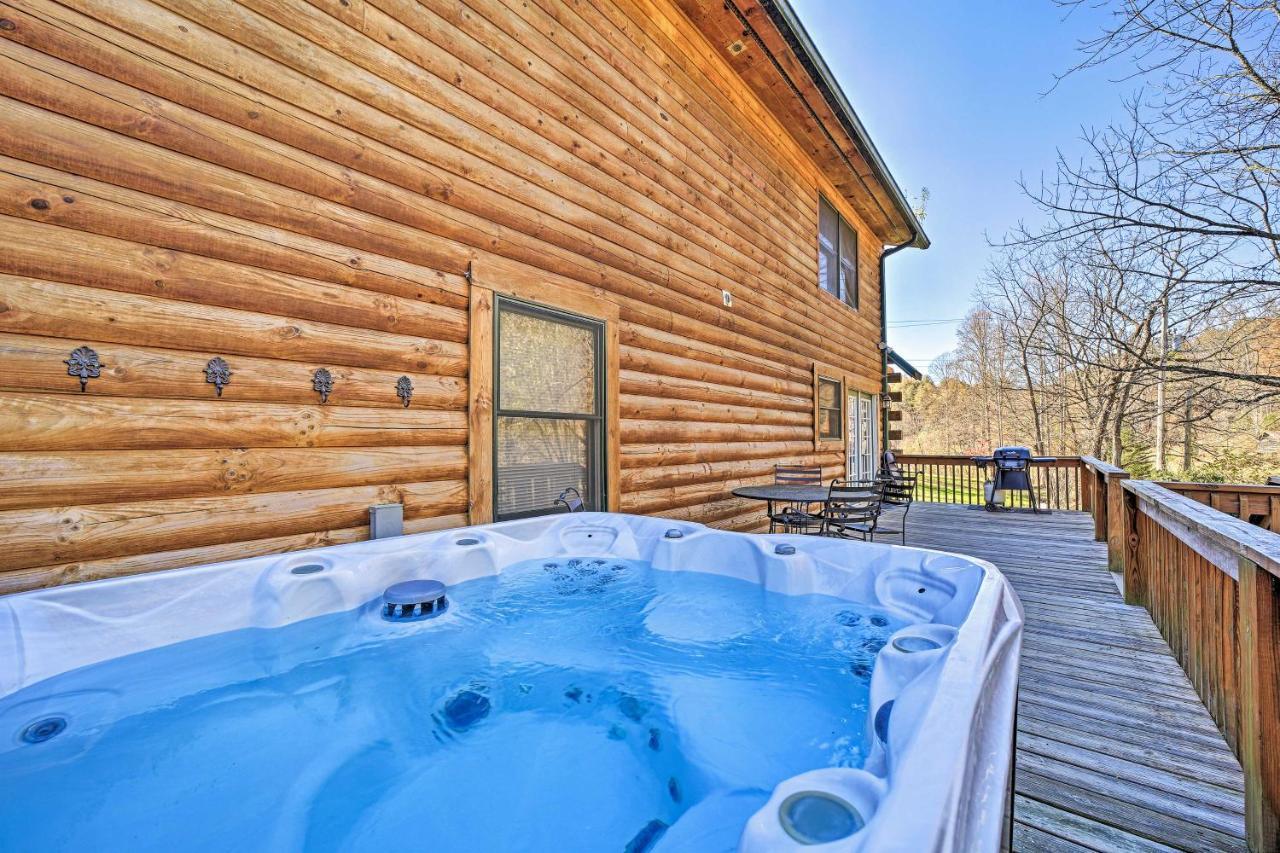 Creekside Bryson City Cabin With Private Hot Tub Buitenkant foto