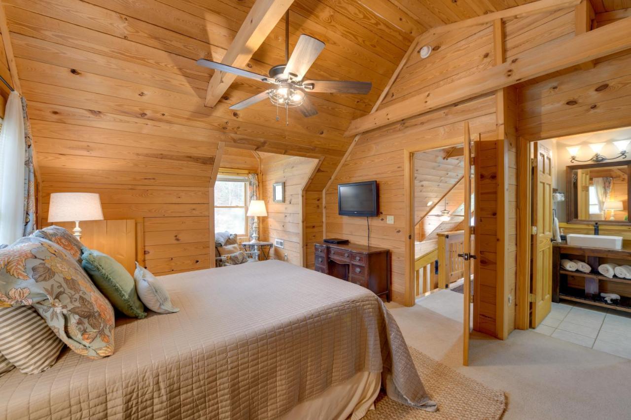 Creekside Bryson City Cabin With Private Hot Tub Buitenkant foto